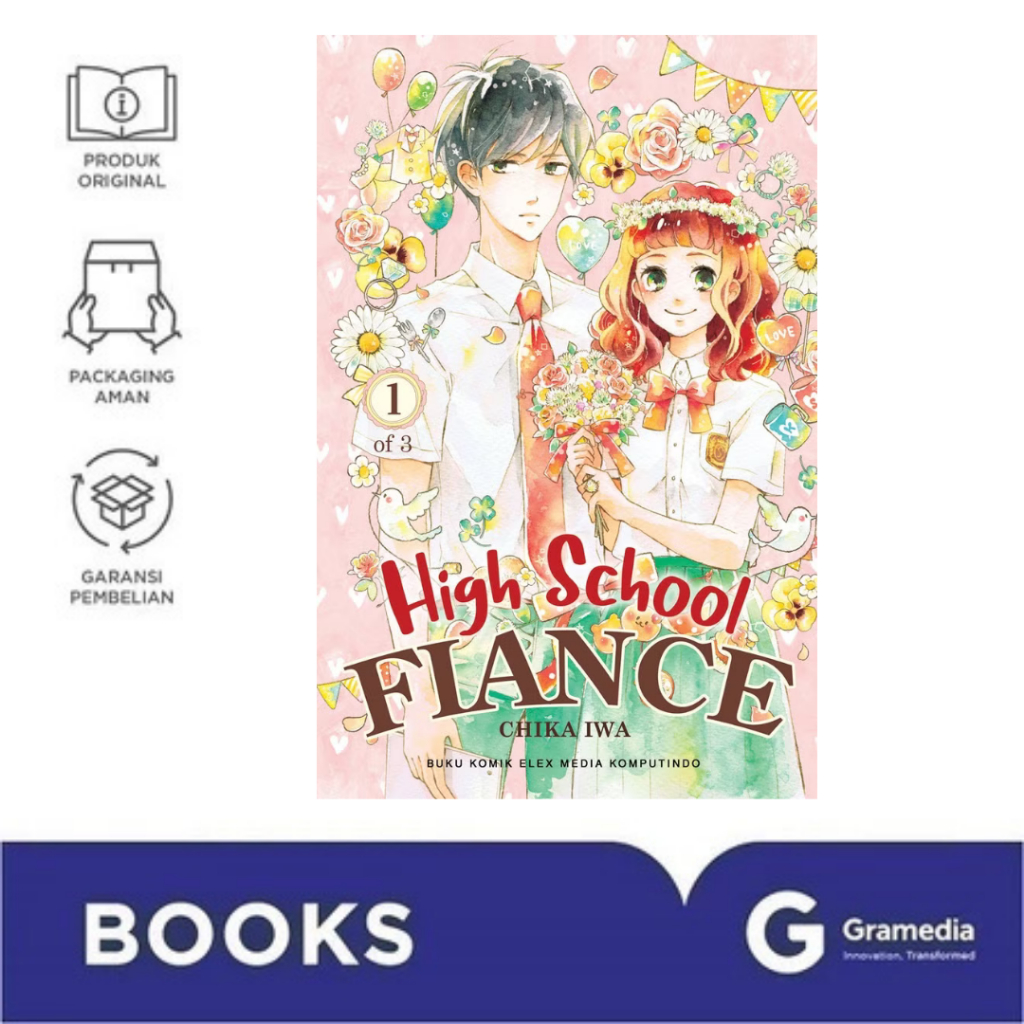 Gramedia Yogya - Highschool Fiance 01