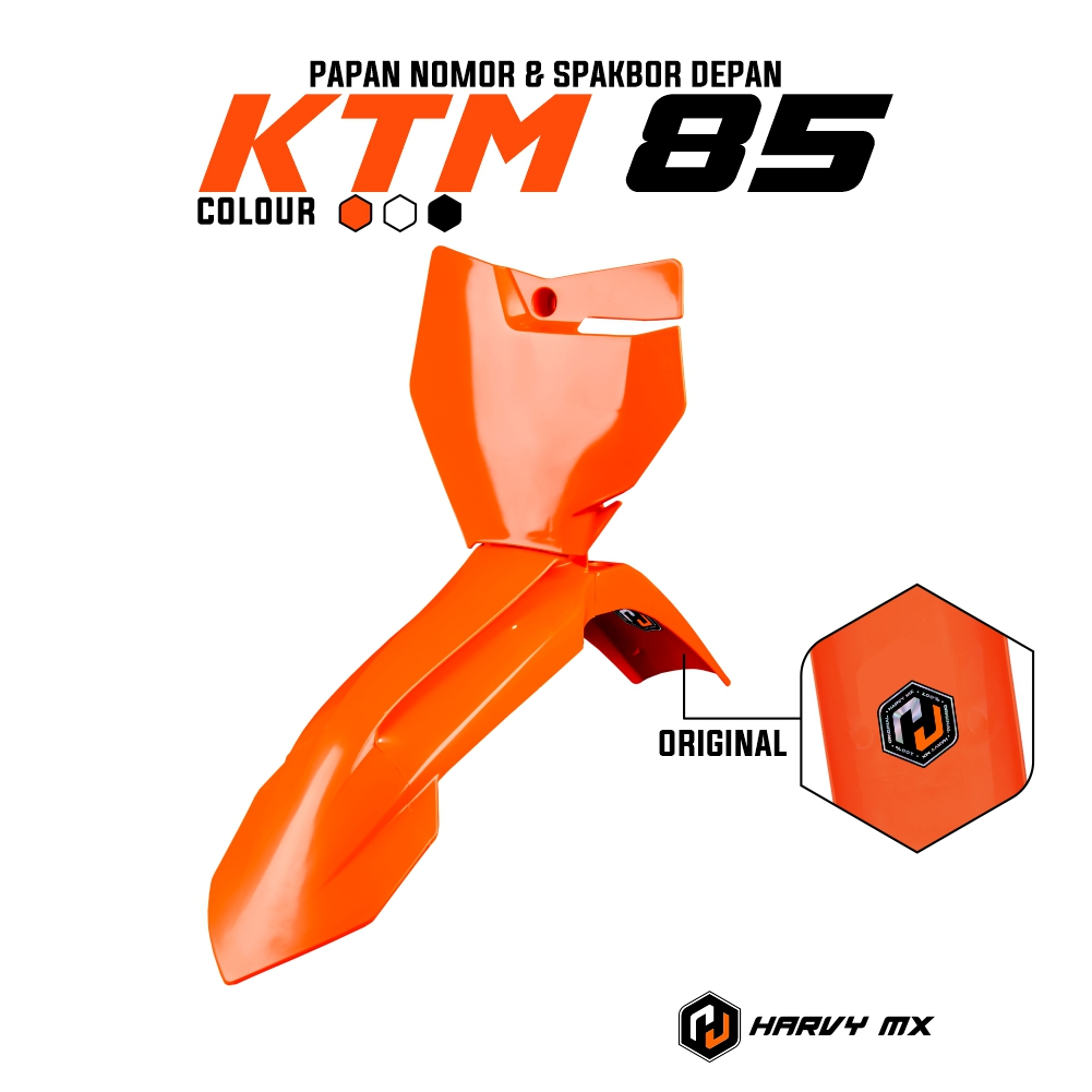 HARVYMX บังโคลนหน้า KTM 85 จํานวนแผ่น