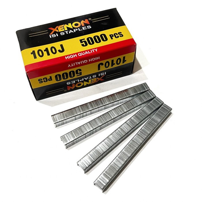ลวดเย็บกระดาษ XENON 1010J / 1010 J ลวดเย็บกระดาษ Air Shot 10 มม. 5000 ชิ้น