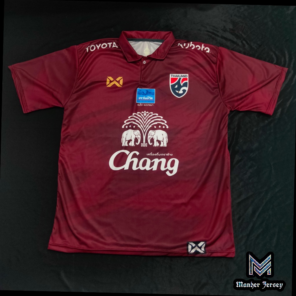 THAILAND NATIONAL JERSEY FULL PRINTING