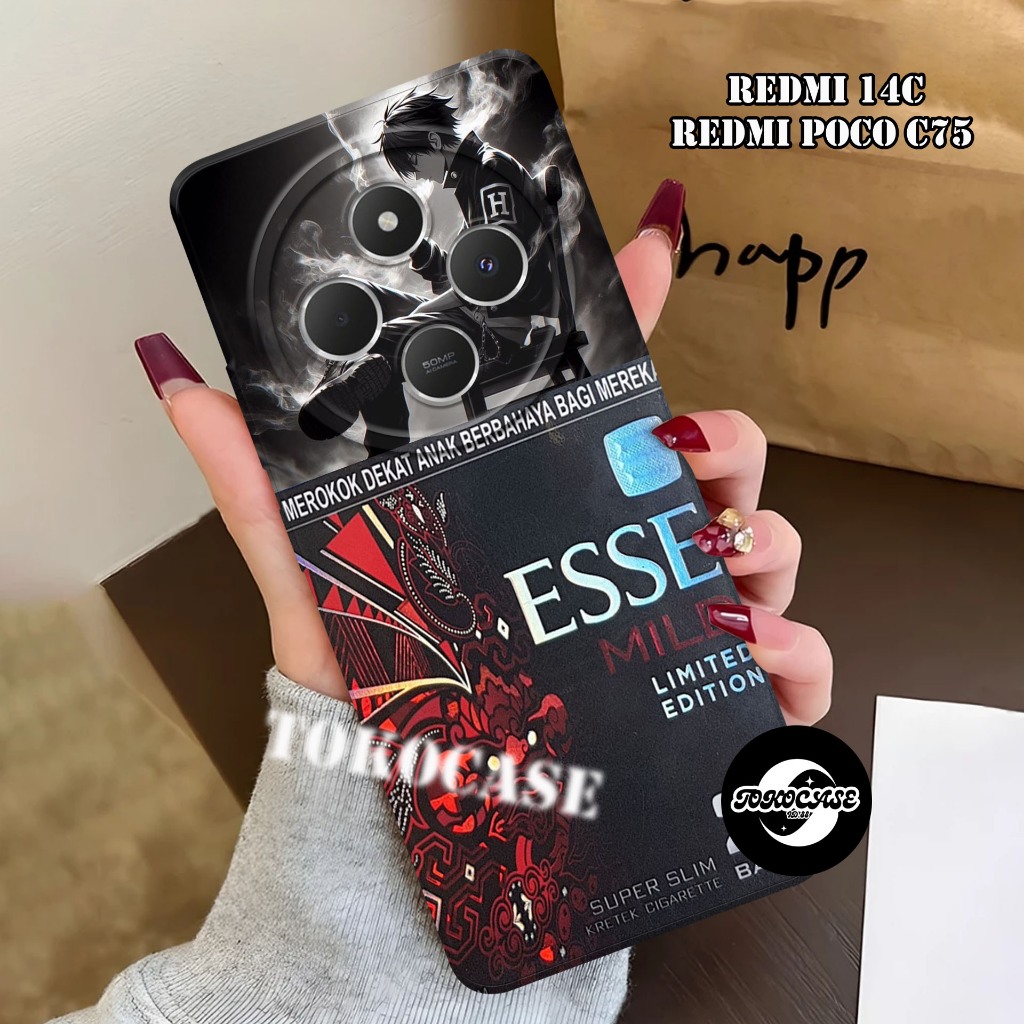 Softcase POCO C75 2024 - ปลอก Redmi 14c - เคส HP POCO C75 - Softcase Redmi 14c ล่าสุด - สําหรับทุกปร