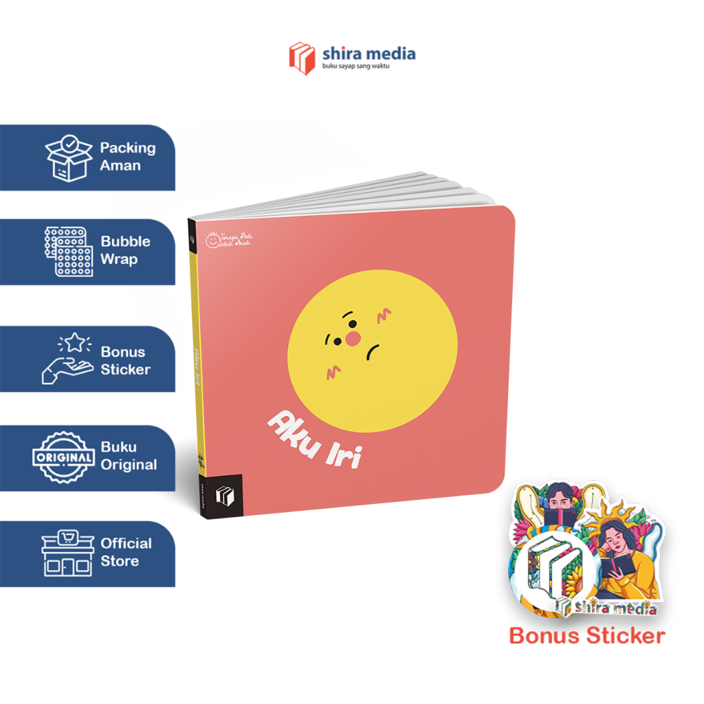 Shira Media - หนังสือบําบัดหัวใจสําหรับเด็ก - Aku Iri - Cha Bo Gum - Feeling Set - Board Book