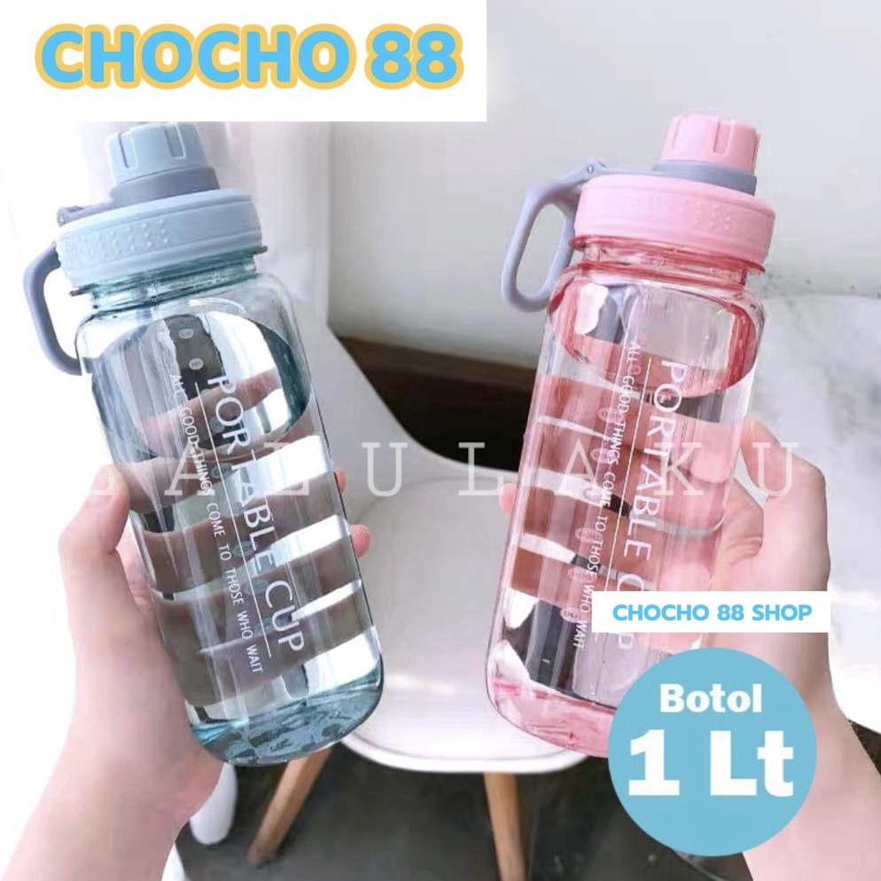 ราคาพิเศษ 1ML DRINKING BOTTLE BZ 223 BZ223 SPORTS BOTTLE FOR OFFICE, SCHOOL, Portable BOMBO 1 LITER 