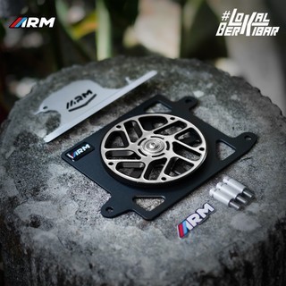 ARM ARUMI PAKETAN COVER RADIATOR VARIO PCX ADV AEROX NMAX LEXI TIPE SPINNER CAKRA + LEHERAN RADIATOR