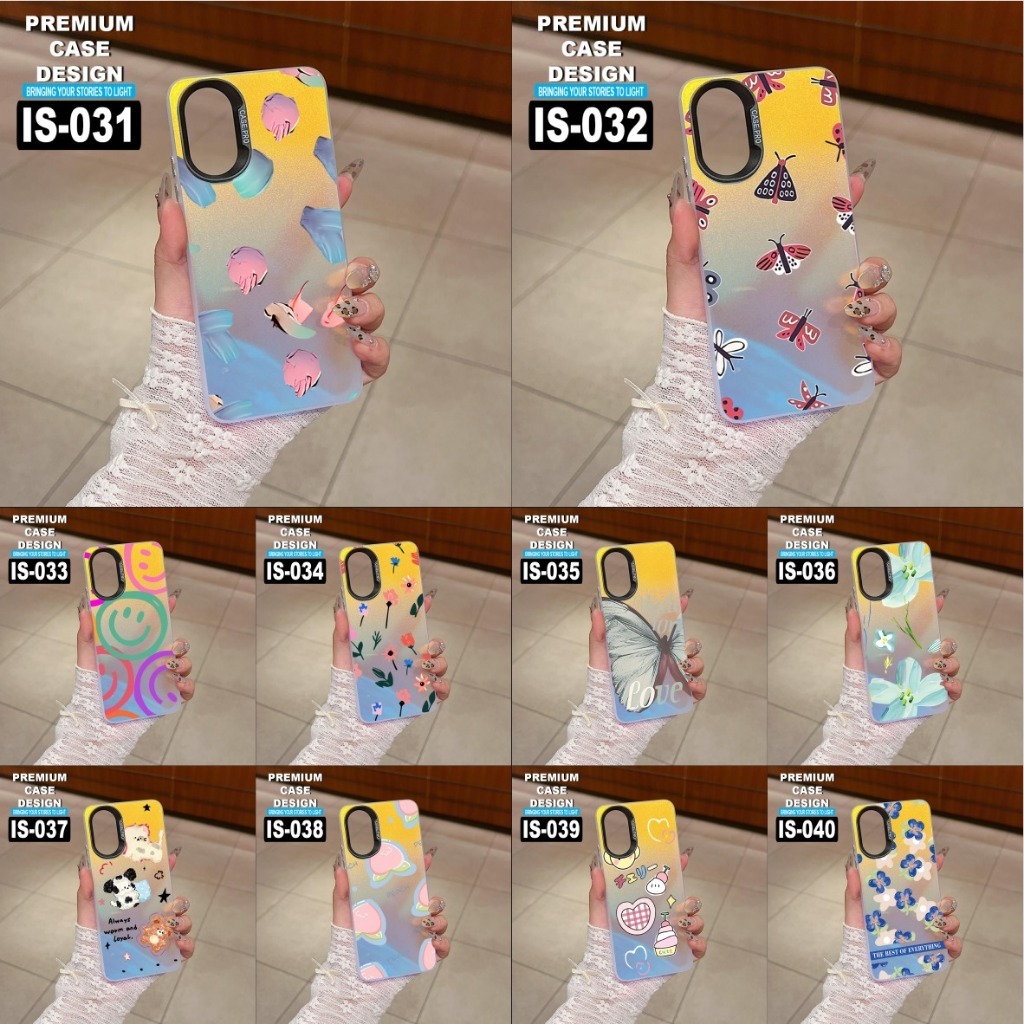 OPPO A5/A9 2020/A5S/A3S/A11K/A1K/F11/F9/F7/F5/F1S CASE MOTIF IMAGE CODE IS031-IS040 (MACC)