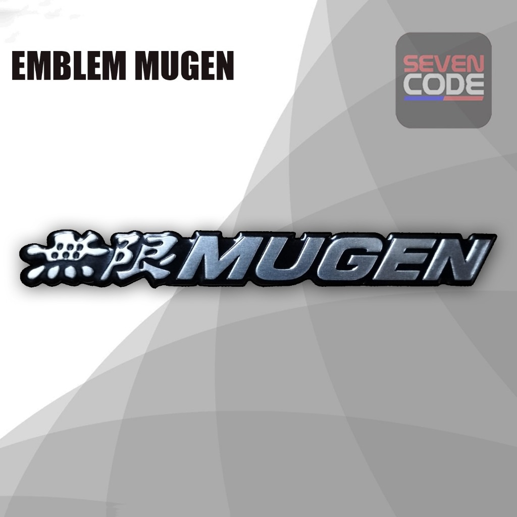 MUGEN โลโก้ สติกเกอร์ Emblem