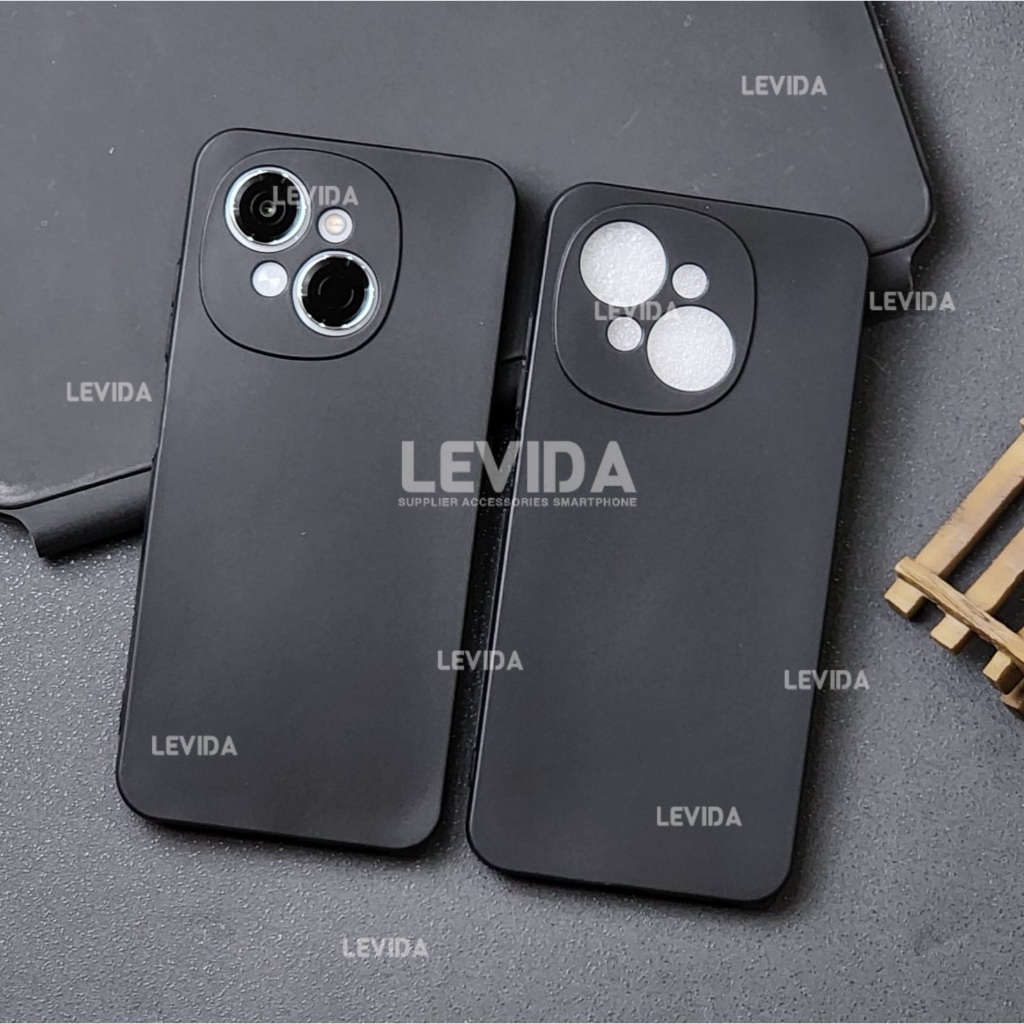 Tecno Spark Go 1 Tecno Spark 6 GO Tecno Spark 7 Tecno Spark 8C Softcase Macaron Square Black Edge Ca