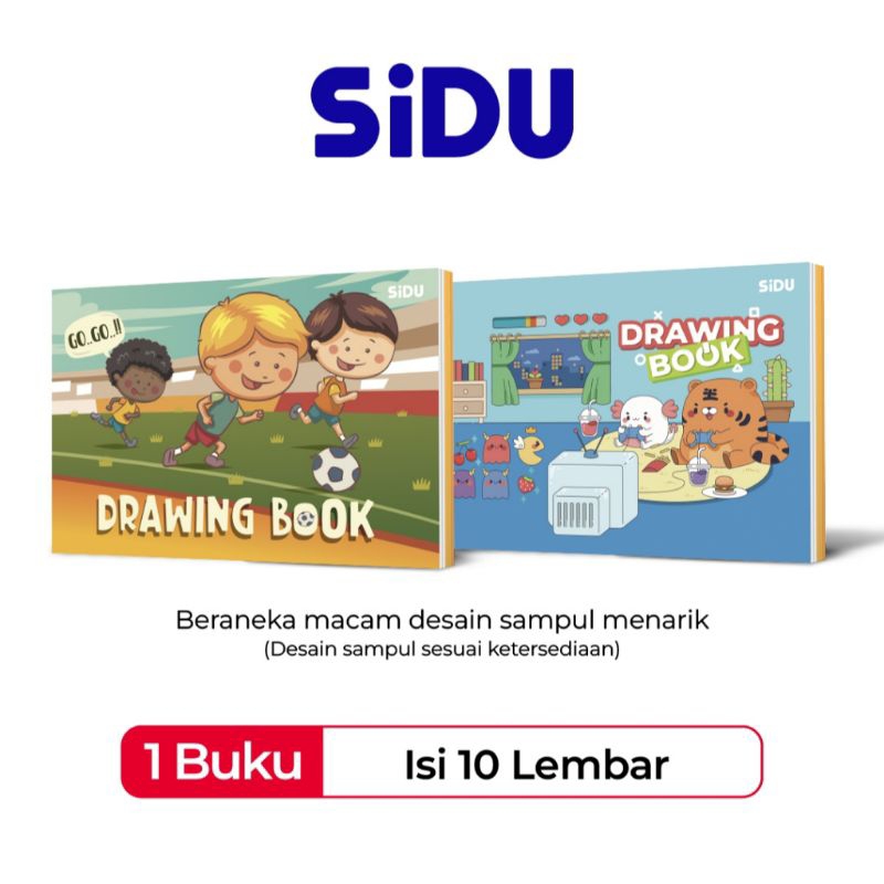 A3 SIDU DRAWING BOOK / หนังสือวาดภาพขนาดใหญ่