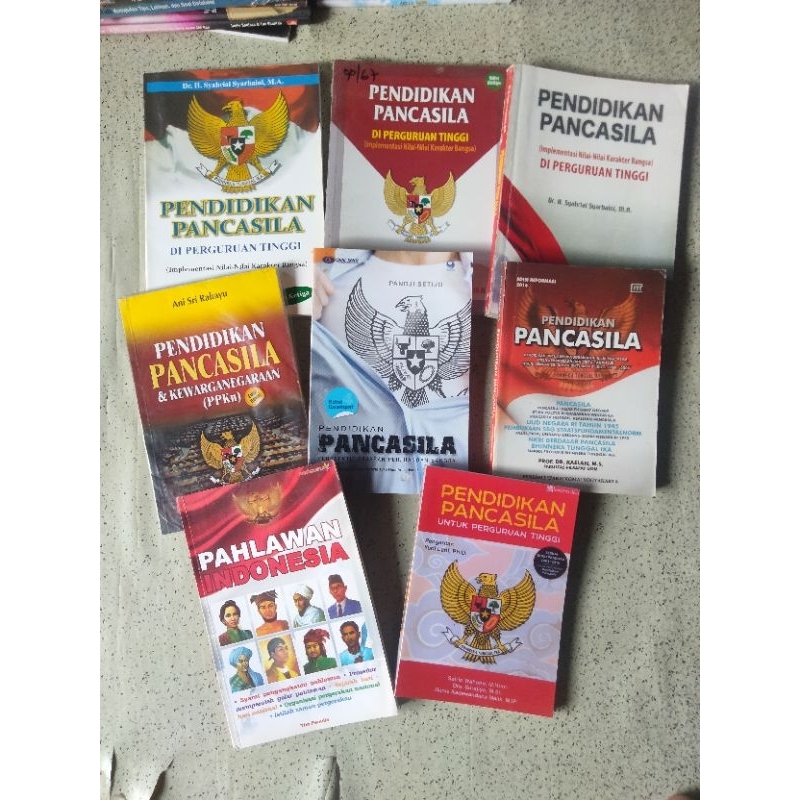 ตัวแปรหนังสือทางสังคม: urgeency of PANCASILA และ CITIZEN EDUCATION, PANCASILA EDUCATION ใน Higher Ed