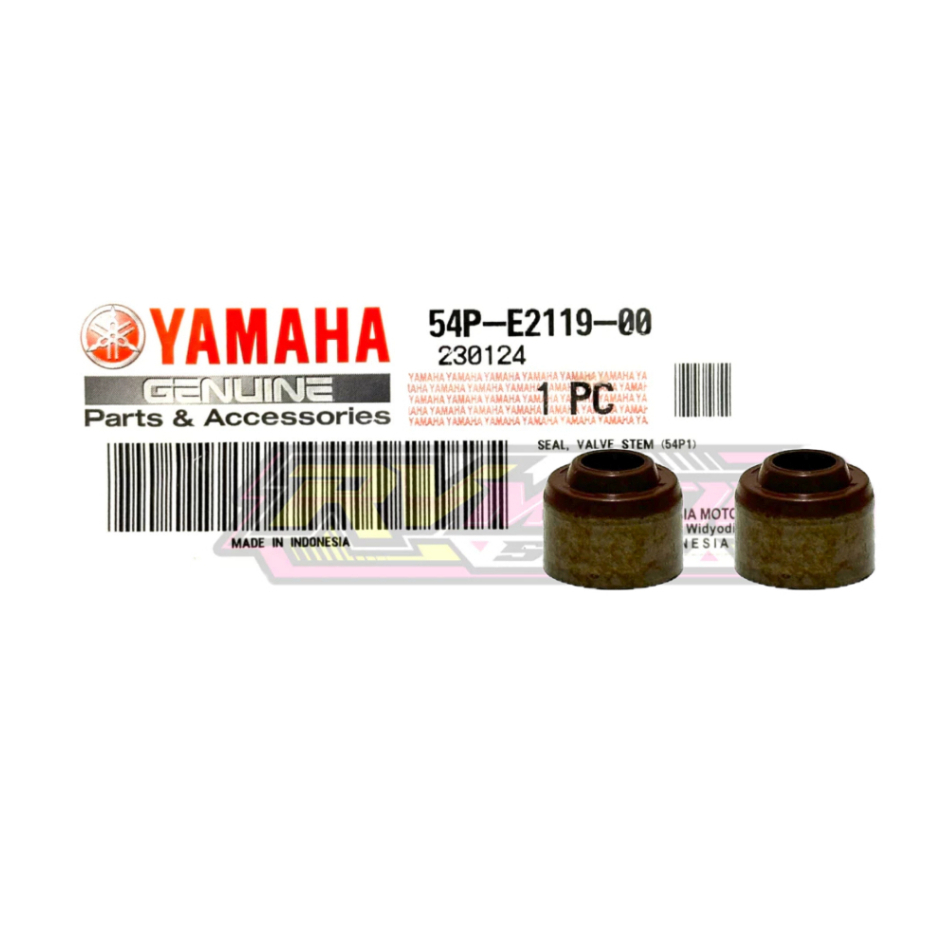 [54P-E2119-00] ซีลวาล์ว 2 ชิ้น / ซีล PAIR SET MIO J / SOUL GT - M3 / Z / S - FINO FI - XRIDE 115 / 1