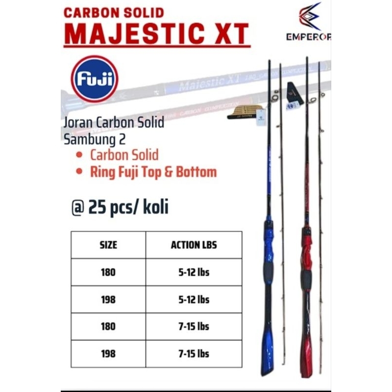 คันคาร์บอนแข็ง Majestic xt