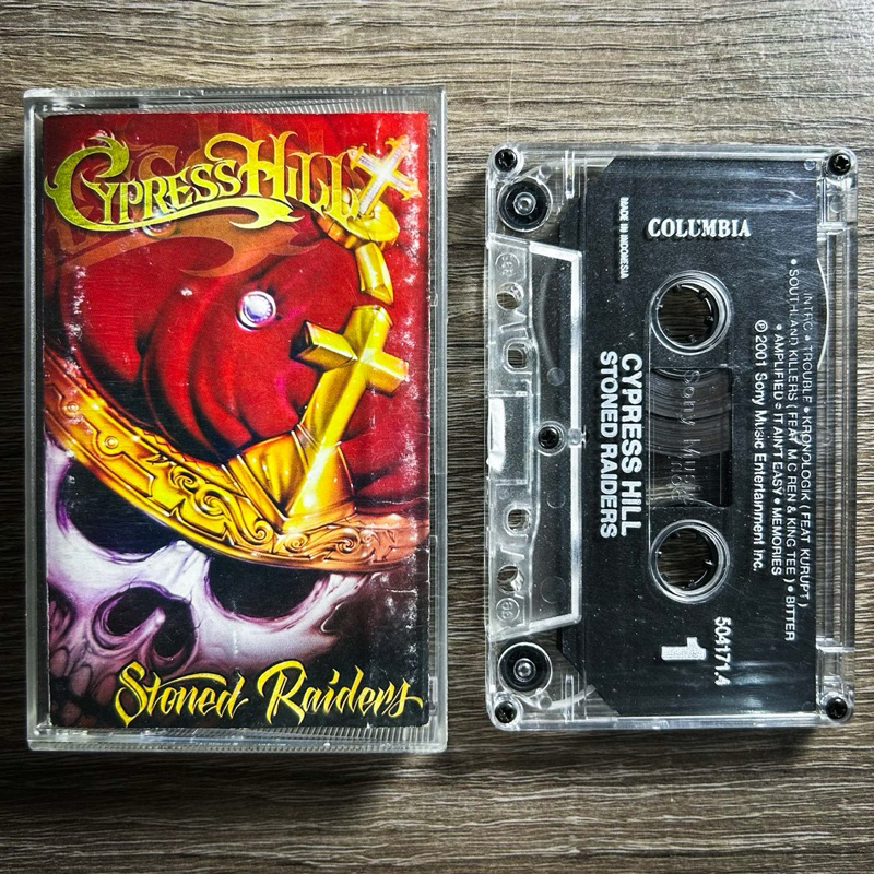 CYPRESS HILL CASSETTE - STONED RAIDERS