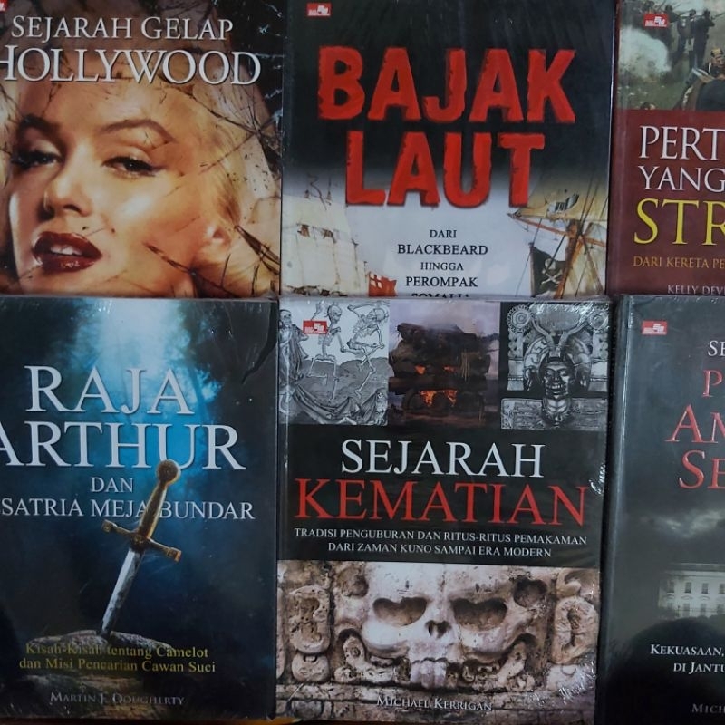 RATU หนังสือต้นฉบับหายาก • ประวัติศาสตร์ King & Queen of English / Dark of the American President / King Arthur / Hollywood History / Death History / Pirate History / War and Battle