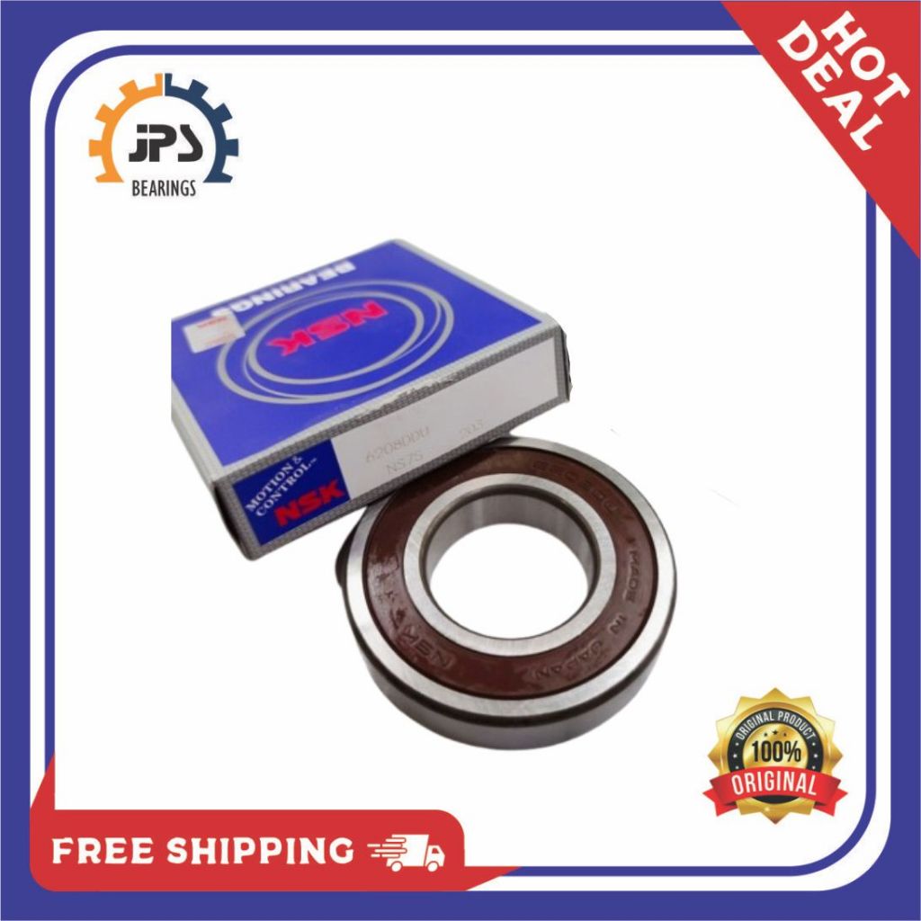 MESIN LAKER BEARING 6208 DDU 2RS LAKER ENGINE NSK JAPAN