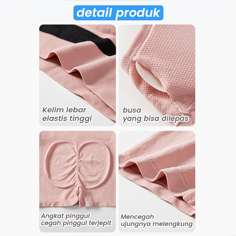 BEST WIRELESS SPORTS BRA PUSH UP TOP สําหรับโยคะ RUNNING GYM UNDERWEAR BH 888