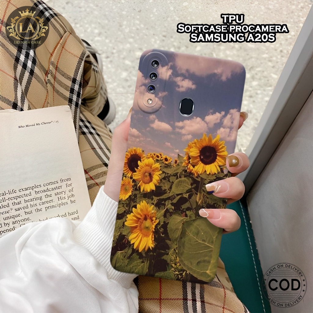 เคส HP Samsung A20s ใหม่ล่าสุด - เคสดอกไม้แฟชั่น - เคส Samsung A20s Softcase - เคส Pro - เคส Samsung