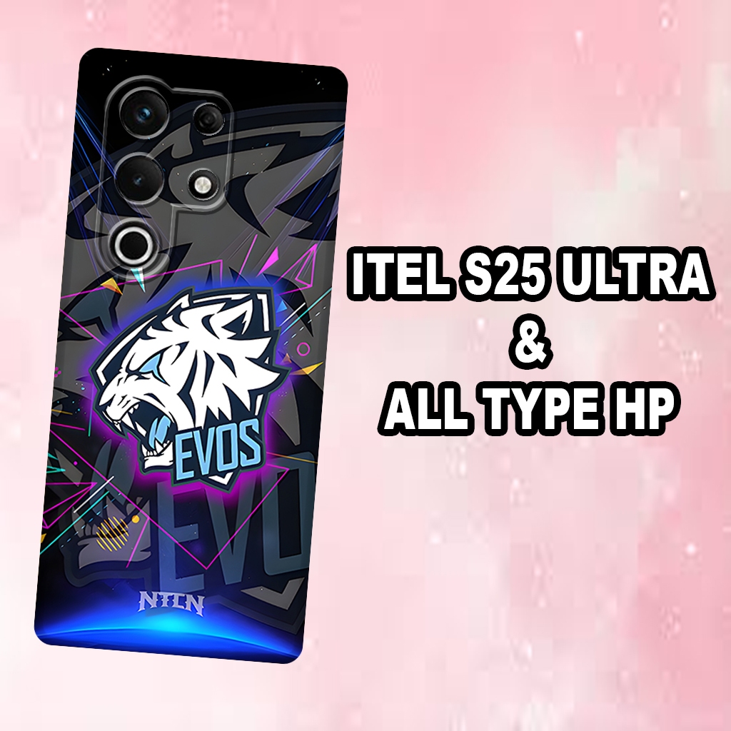 AC37/Softcase Procamera สําหรับ Itel s25 Ultra ล่าสุด 2024/ เคสคุณภาพ/ Evoss Motif/เคสยางยืดหยุ่น/เค