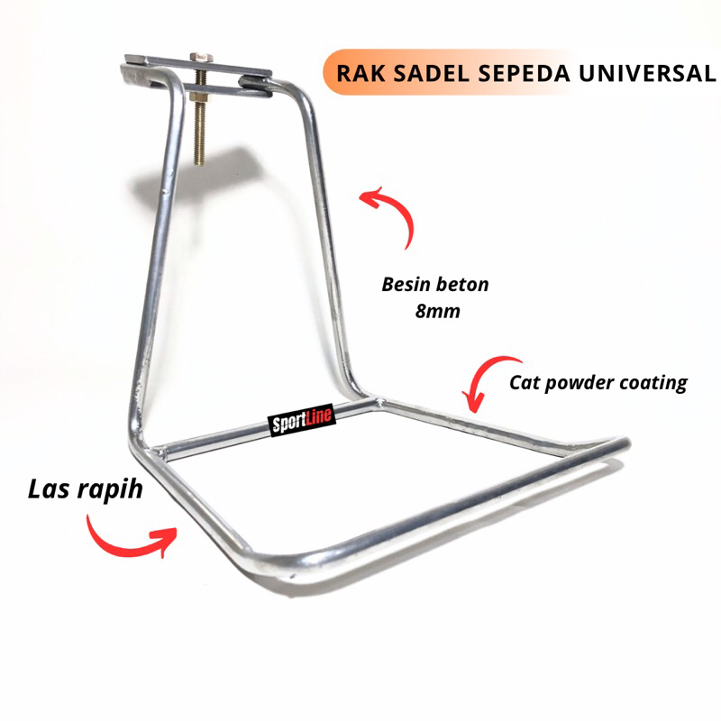 Universal CUSTOM BIKE REAR SADEL rack - ใช้ได้กับจักรยานทุกรุ่น, อุปกรณ์จักรยาน, feral fixie mtb ชั้นวางจักรยาน