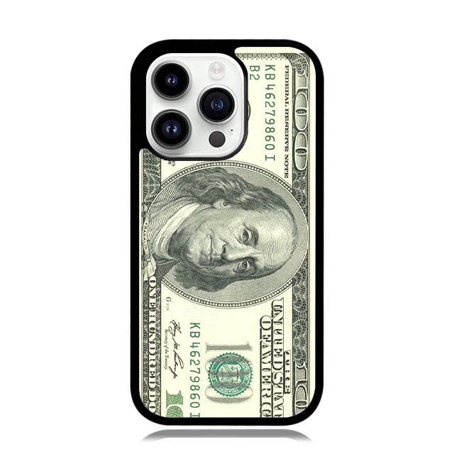 IPhone 16 15 14 13 12 11 Mini Plus Pro Max TPU Rubber Custom Softcase Dollar Case