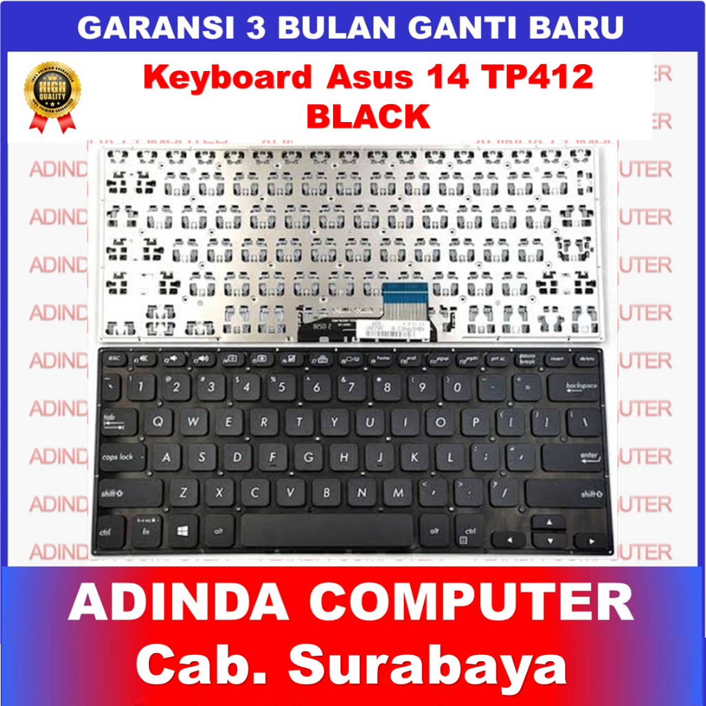 คีย์บอร์ด Asus Vivobook Flip 14 TP412 TP412 TP412f TP412fa TP412u TP412ua