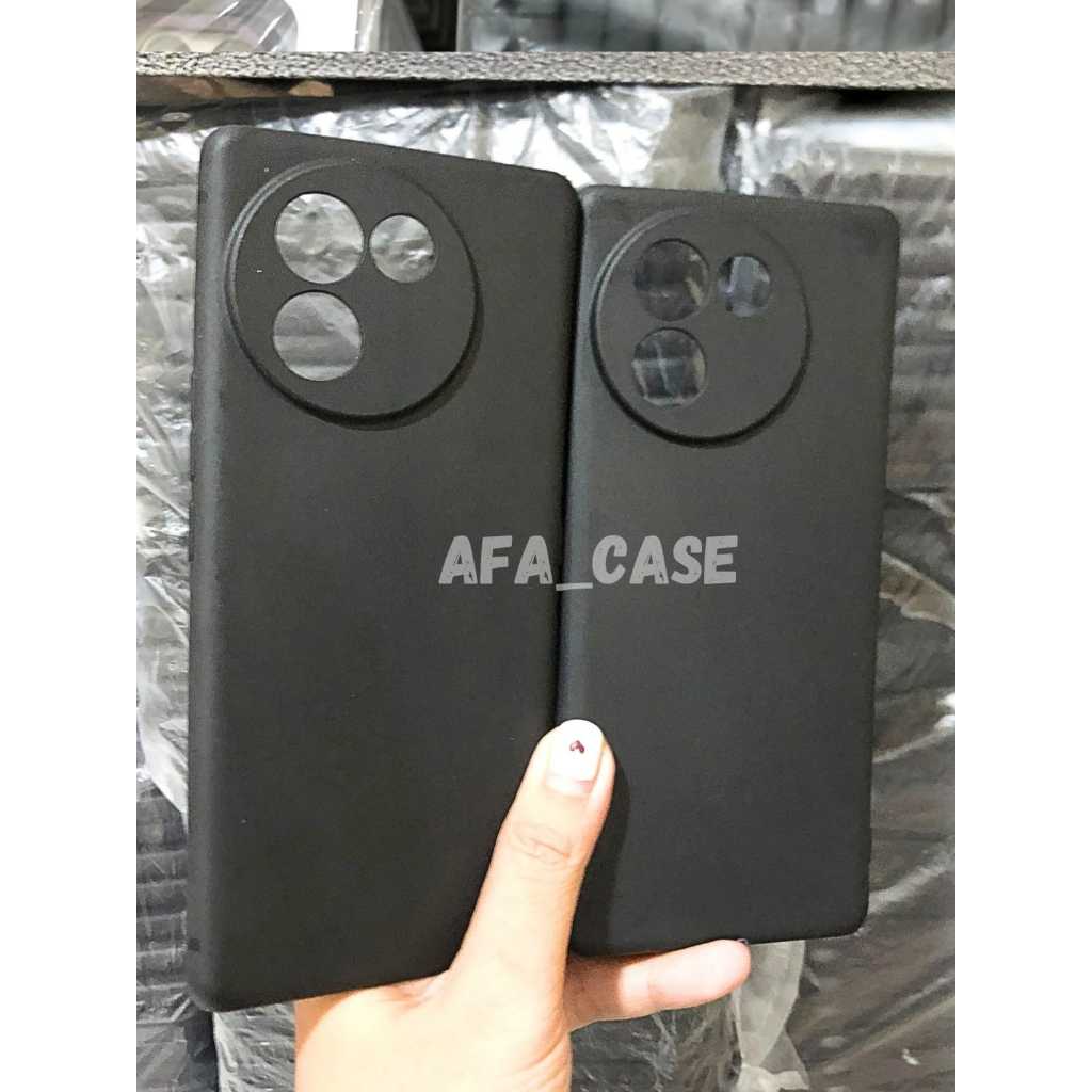 SOFTCASE BLACK SLIM MATTE VIVO V23 V27 V30E X100 YO3 5G