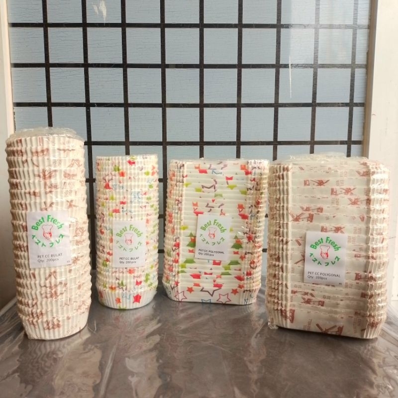 Best Fresh Polygonal & Round Paper Cups (แพ็ค) [ต้นฉบับ]