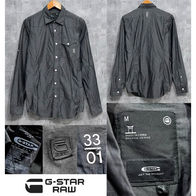 Kemeja G-star RAW SIZE M SLIM FIT เสื้อแขนยาว