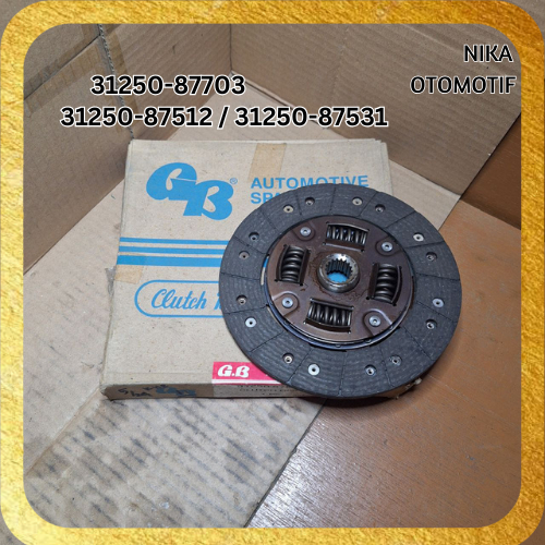 จานคลัทช์จานคลัทช์ DAIHATSU HIJET S75 1.0 ZEBRA S88 1.0 CHARADE 1.0 ยี่ห้อ GB เดิม | จานคลัทช์ 1.0 1