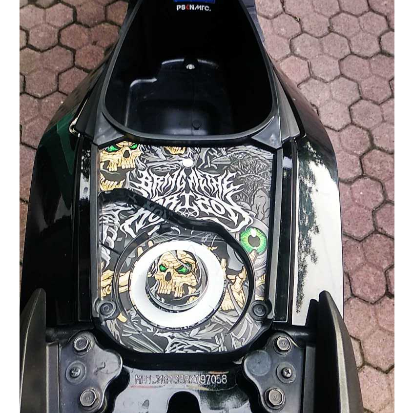 ใหม่ SCOOPY Tank สติกเกอร์ 2020 2021 2022 2023 Anti-Fade รถจักรยานยนต์ Tank Striping สติกเกอร์