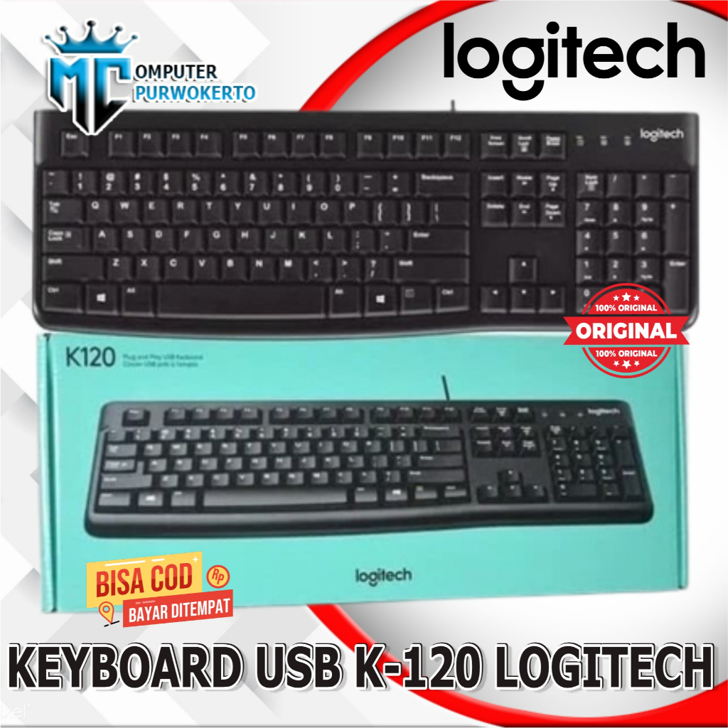 คีย์บอร์ด Logitech USB K120 / K 120