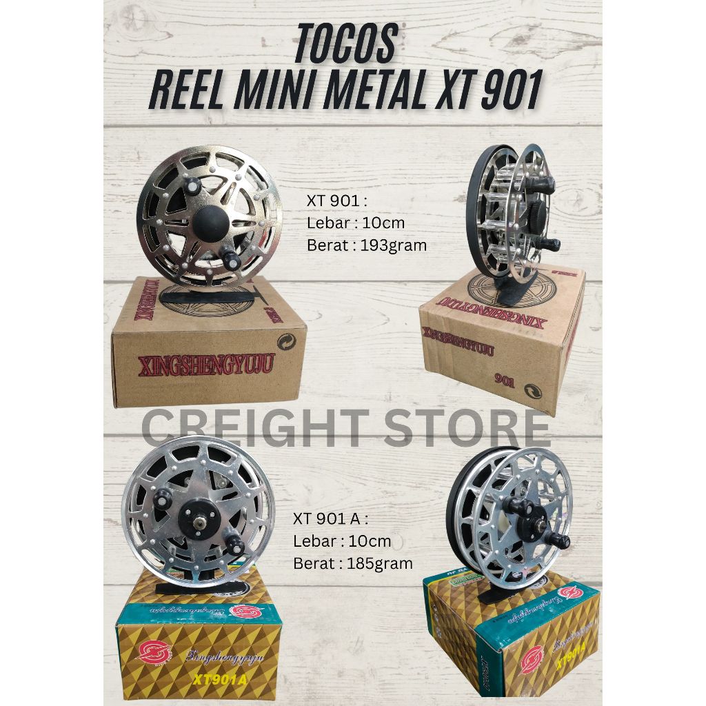 Tokos, TOCOS/TOKOZ, MINI REEL FULL METAL XT 901