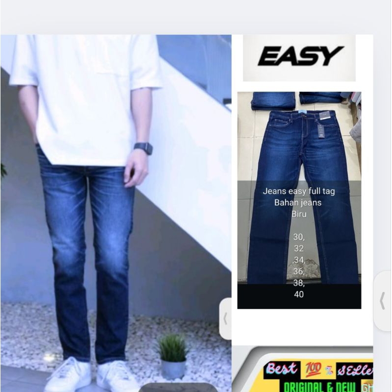 SIlim Fit Easy Jeans กางเกงยีนส์แบรนด์