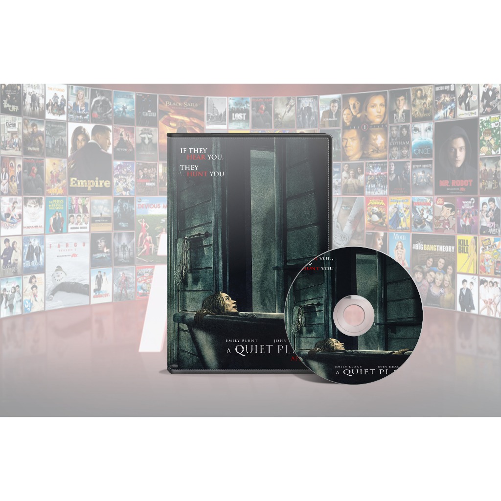 DVD Film Collection A Quiet Place & A Quiet Place Part II & A Quiet Place Day One (2018-2024)