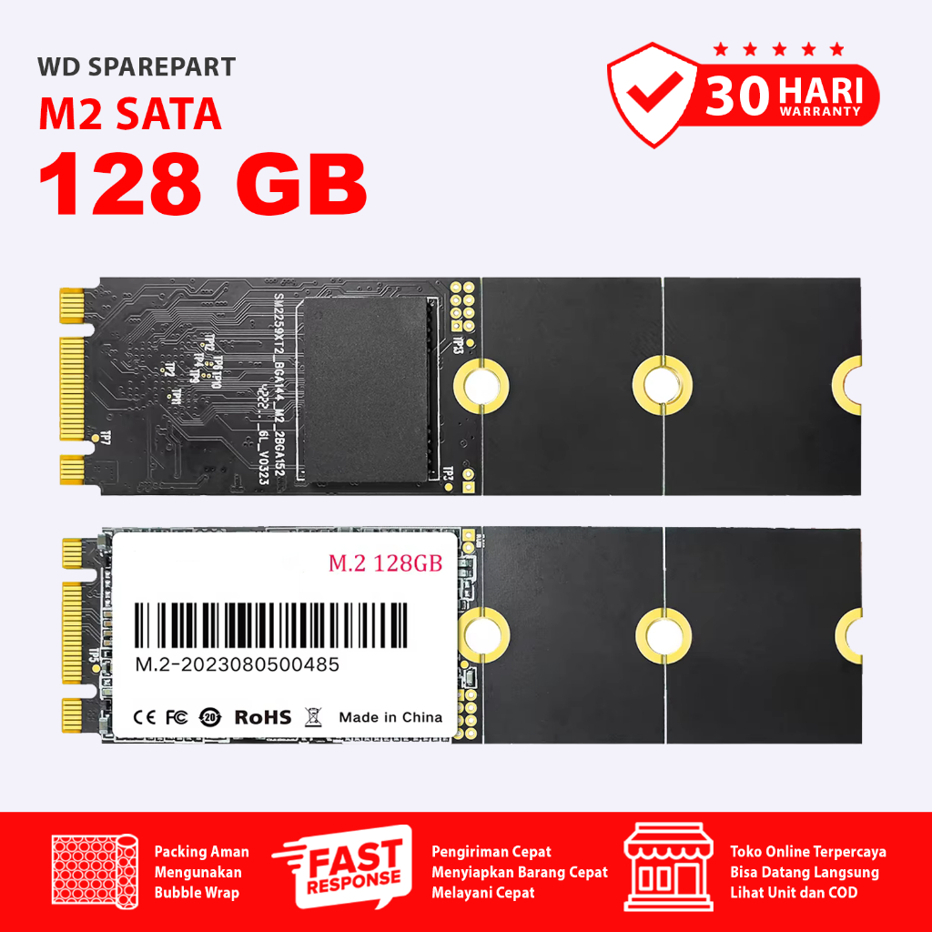 M2 SATA 128GB SSD | คุณภาพมือสอง