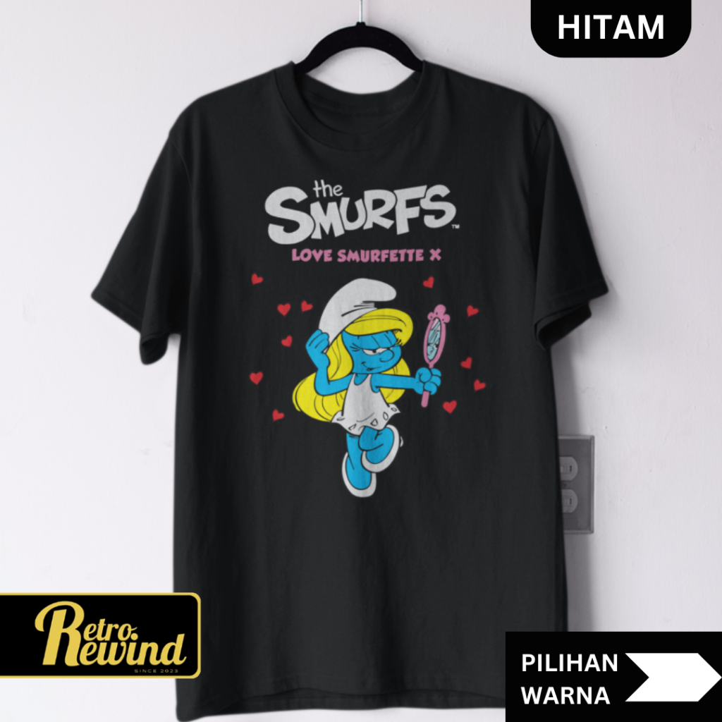 Smurf12 Comic T-Shirt Adult T-Shirt Size S - 7XL Big Size Jumbo and Childrens T-Shirt Size XS - XL (