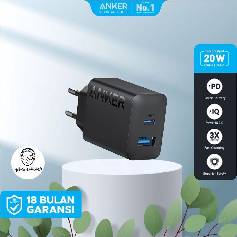 Anker GanPrime Nano II Wall Charger 65 วัตต์ - A2667