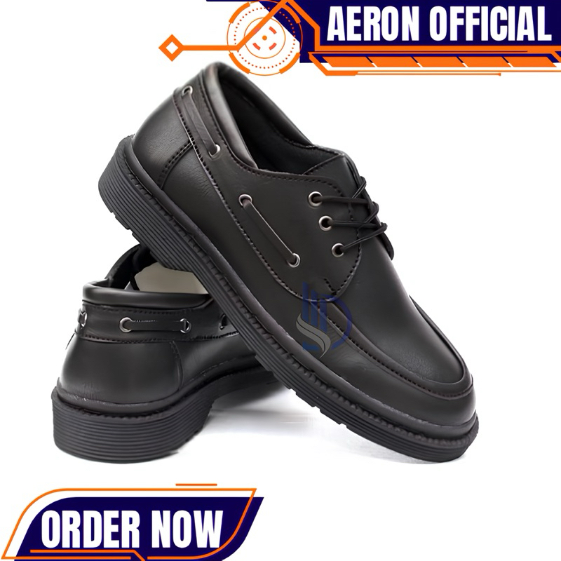 AERON Docmart Official Low Boots for Men - Frengky Series