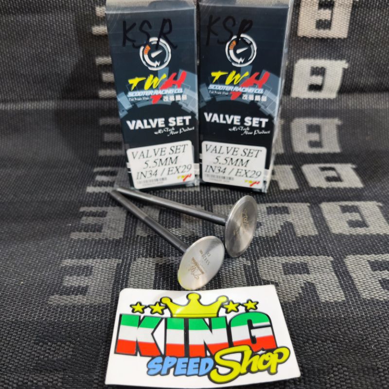 วาล์ว TWH ขนาด 34 / 29 STEM 5.5 ORIGINAL TWH RACING