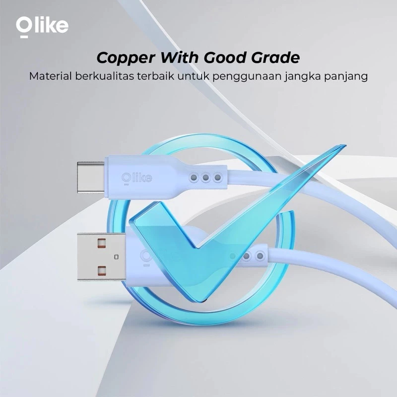 สายชาร์จ Olike D306M Micro USB 2.1A 1 เมตร thumbnail 3