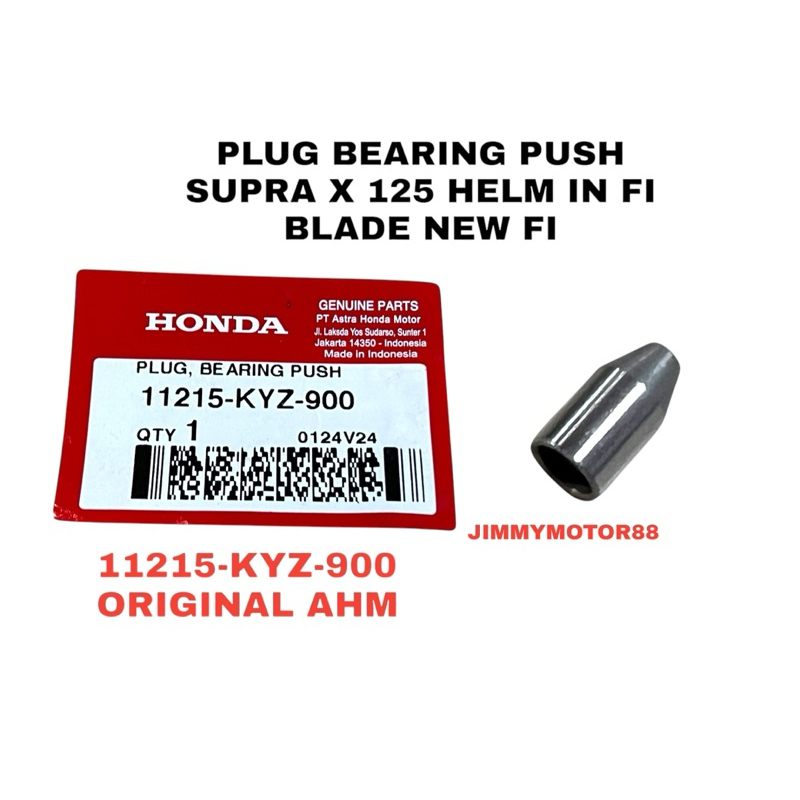 PLUG BEARING PUSH PIN PEN BEARING PRESSER SUPRA X 125 HELM IN FI BLADE NEW FI ORIGINAL AHM 11215KYZ9