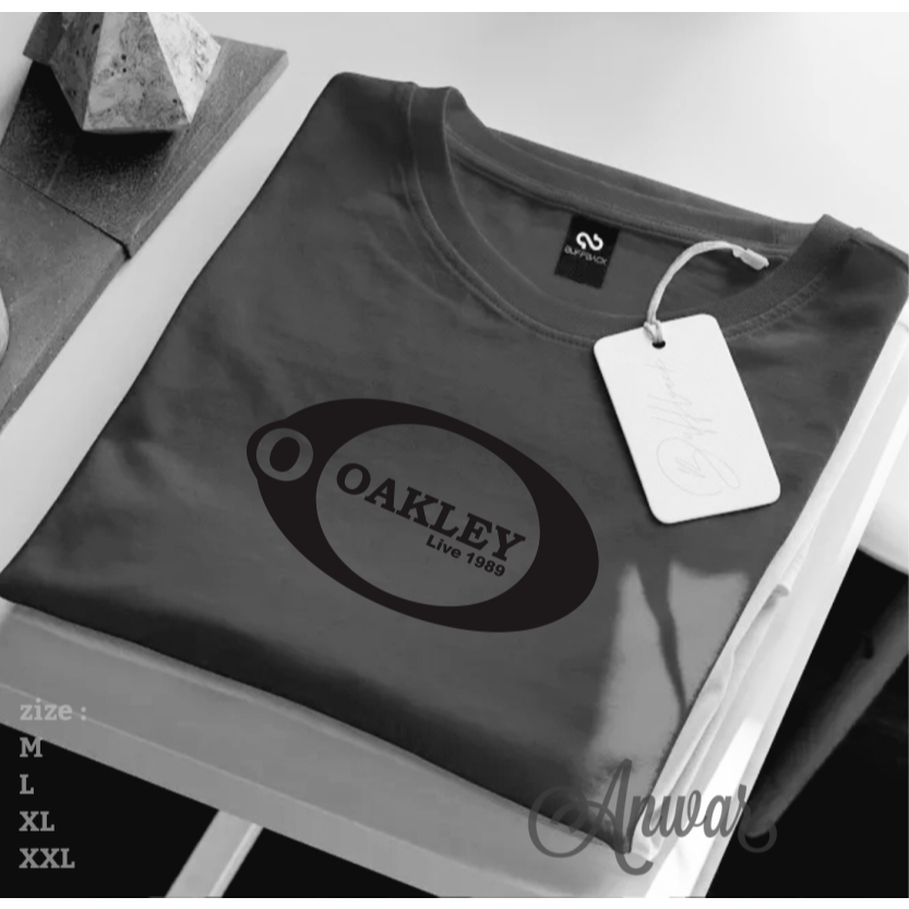 KATUN Okley Distro เสื้อยืดผู้ชายเสื้อผ้าผู้หญิงผู้ชายเสื้อลําลองพิมพ์เสื้อยืดผ้าฝ้ายหนาวัสดุ