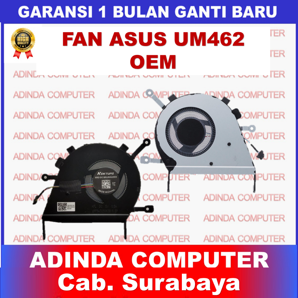 พัดลม Asus UM462 UM462DA UX462 UX462FA UX462DA OEM
