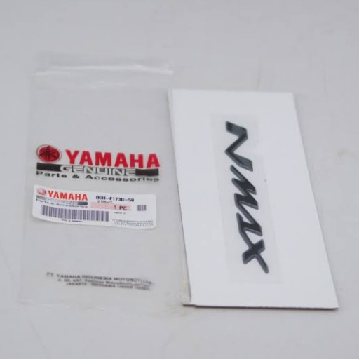 UNIT PRICE สติ๊กเกอร์สัญลักษณ์ สติ๊กเกอร์โลโก้ All new Nmax 155 B6H-F173B-50 สีดํา original Yamaha Y