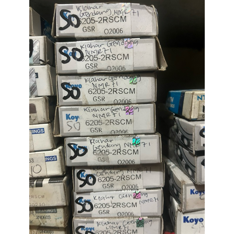 แบริ่งแบริ่ง 6205-2RSCM Koyo
