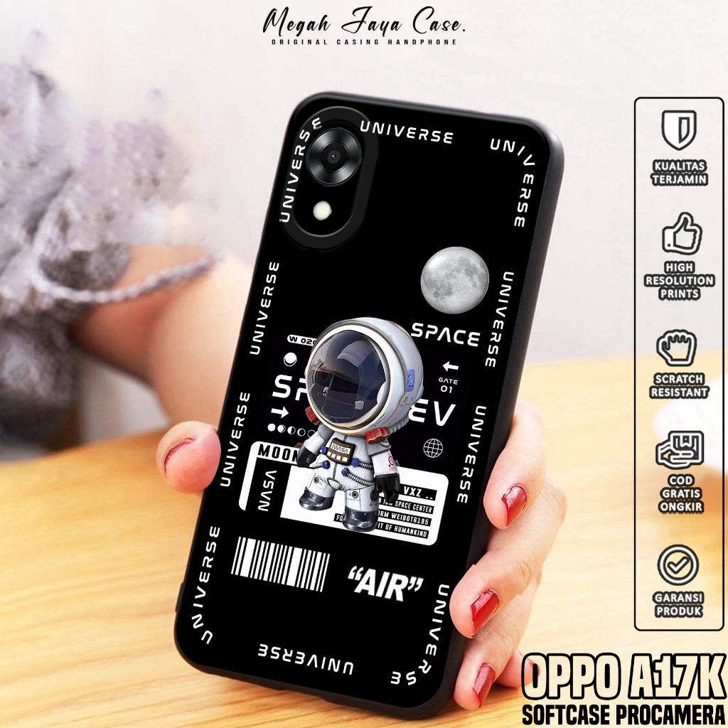 เคส HP Oppo A17K - Oppo A17K Softcase with PLNT Motif - เคสโทรศัพท์ Oppo A17K - เคสโทรศัพท์ Oppo A17