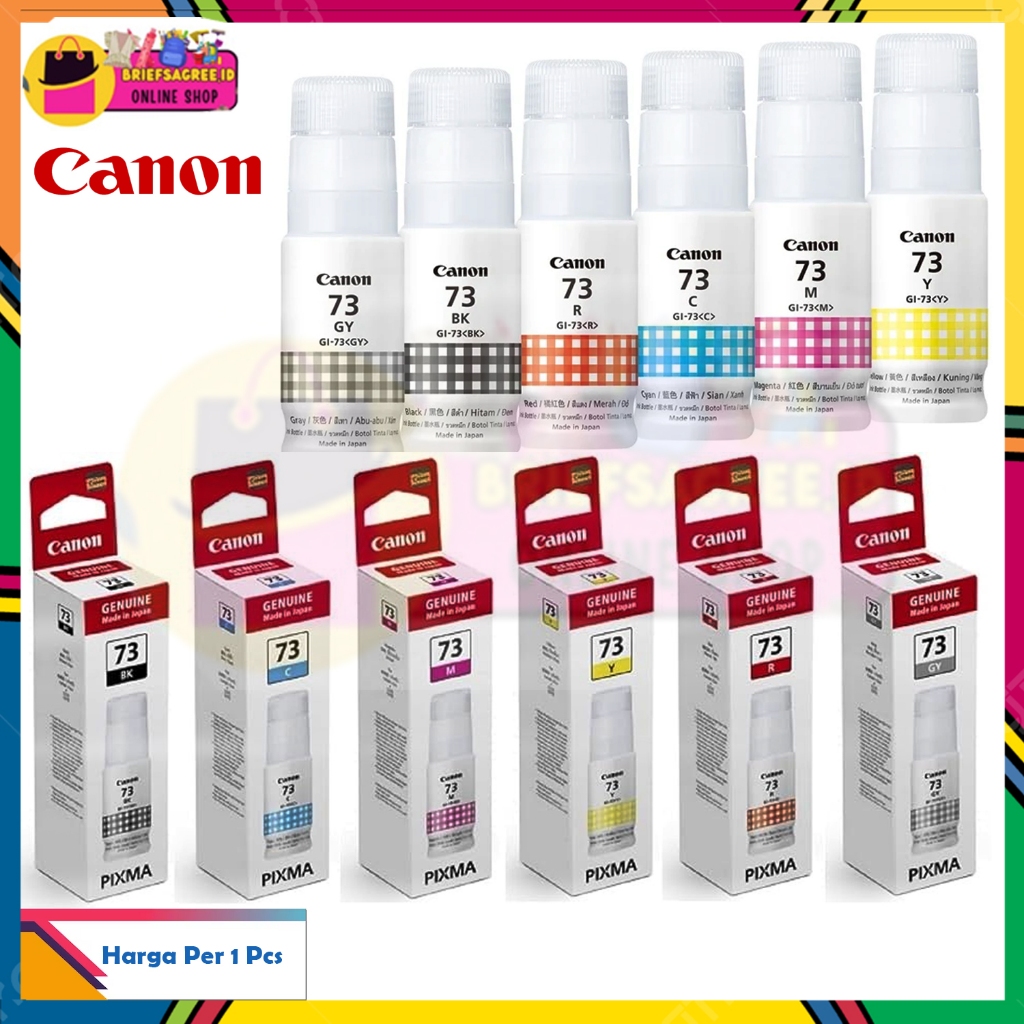 Canon Gi 73 หมึกสําหรับเครื่องพิมพ์ G570 G670 หมึก Perinter meisn tik ketik Feriner สํานักงานโรงเรีย