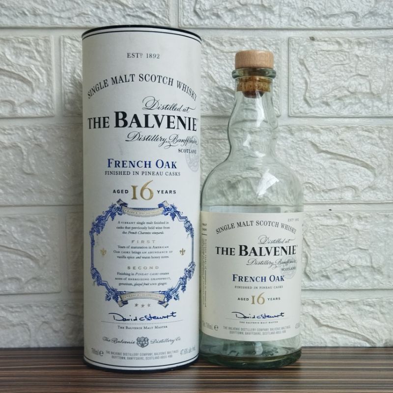 Balvenie 16 Years French Oak 700ml ขวดเปล่า