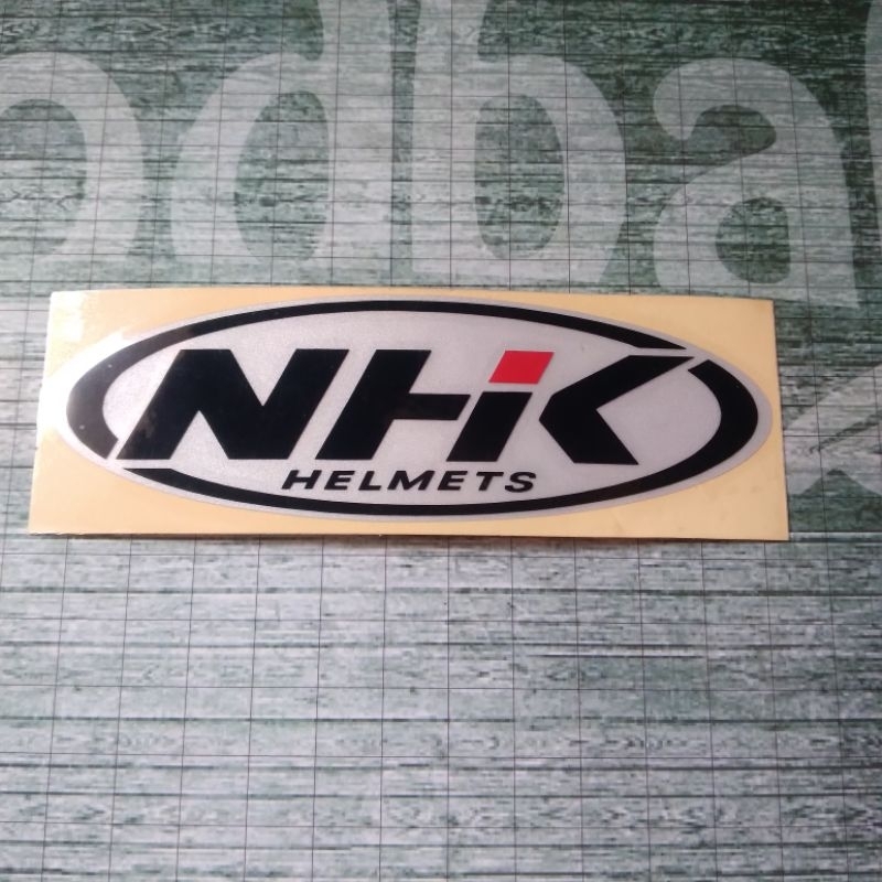 สติกเกอร์ตัดยี่ห้อหมวกกันน็อค NHK