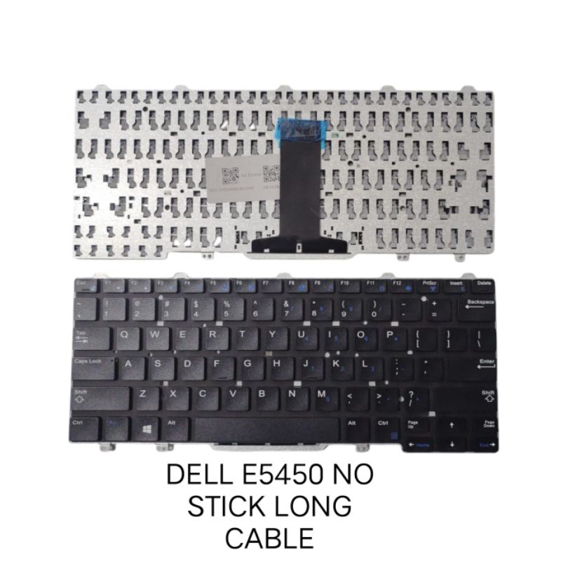 คีย์บอร์ด Dell E5450 ไม่มีสายยาวแบบแท่ง Dell 3440