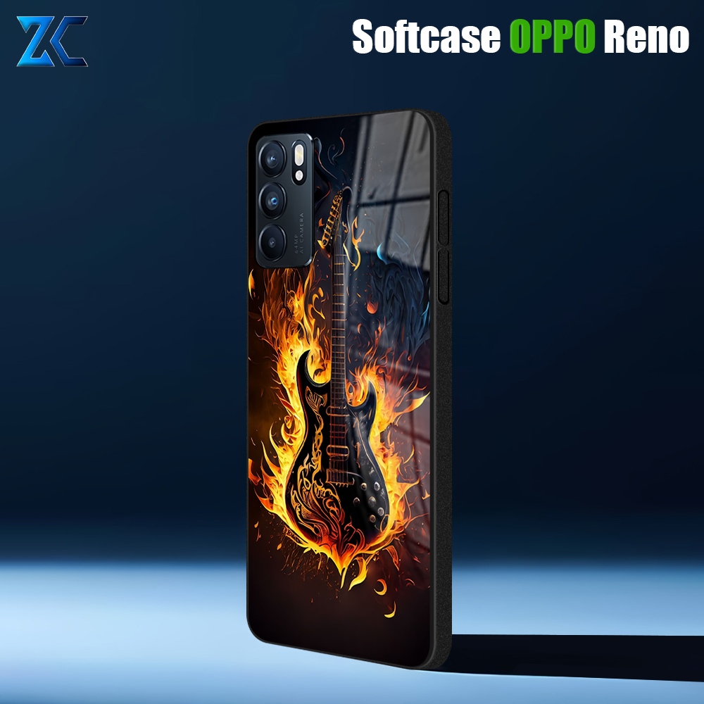 HP OPPO Reno 4 4F 4 PRO Glitter Softcase | รีโน 5F | Reno 6 สัญญาณ 4G 5G | Reno 7 Signal 5G [TB14] S